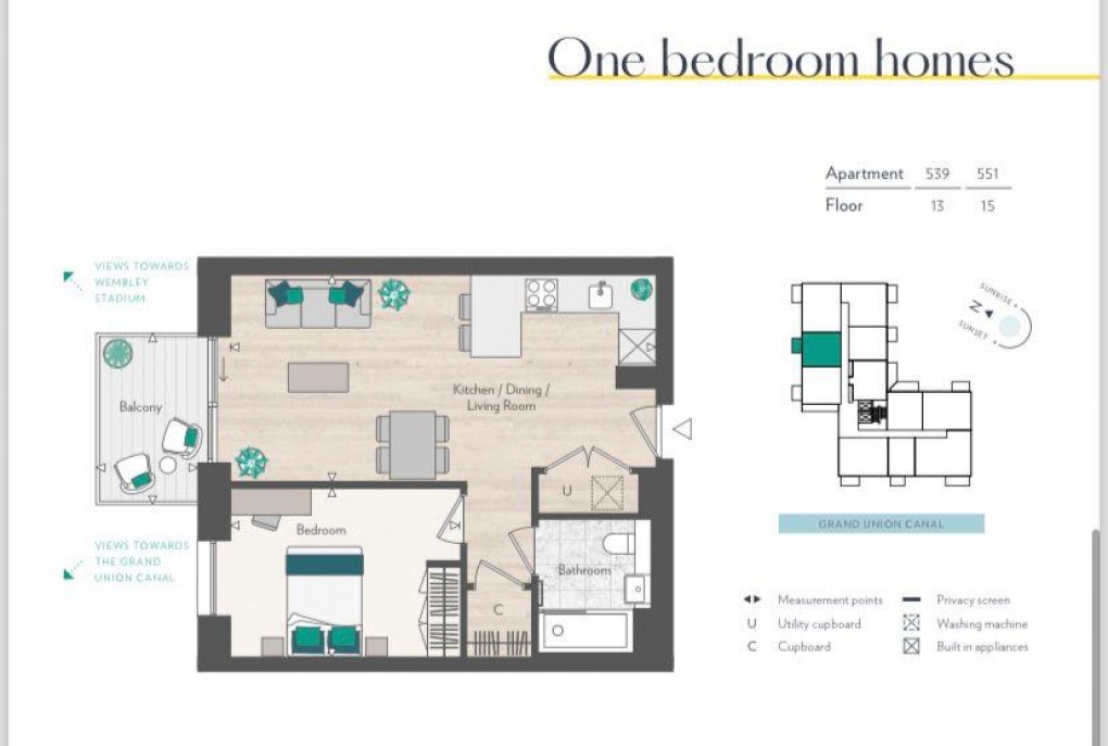 Floorplan for Beresford Avenue, Wembley