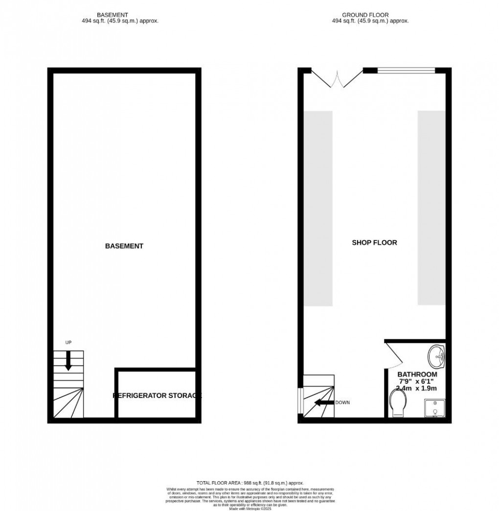 Floorplan for Uxbridge Road, Sheperds Bush, W12