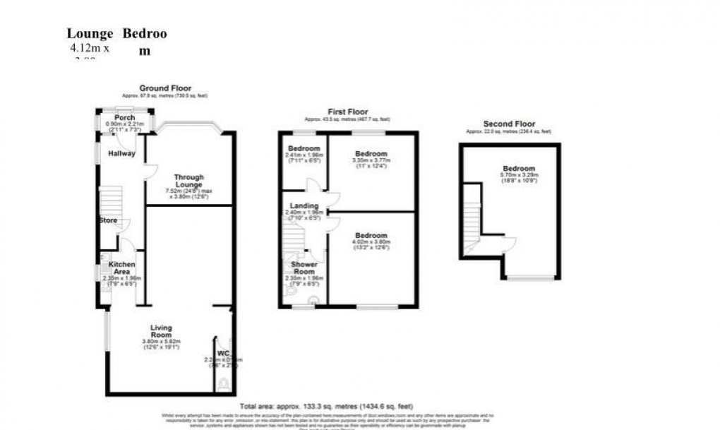 Floorplan for North Hyde Road, Hayes