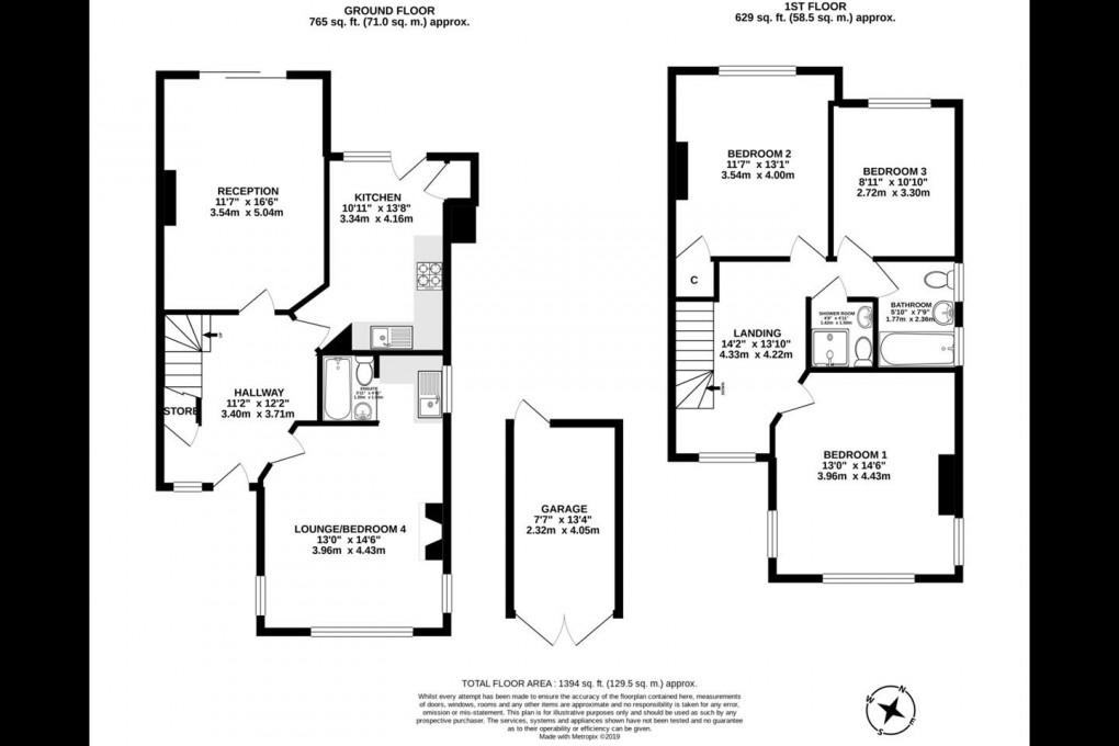 Floorplan for East Lane, Wembley